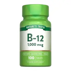 GENERICO - Vitamina B-12 1,000 mcg - Tabletas