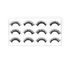 ZZAM - Set Pestañas Postizas en Banda 6D 4 Pares