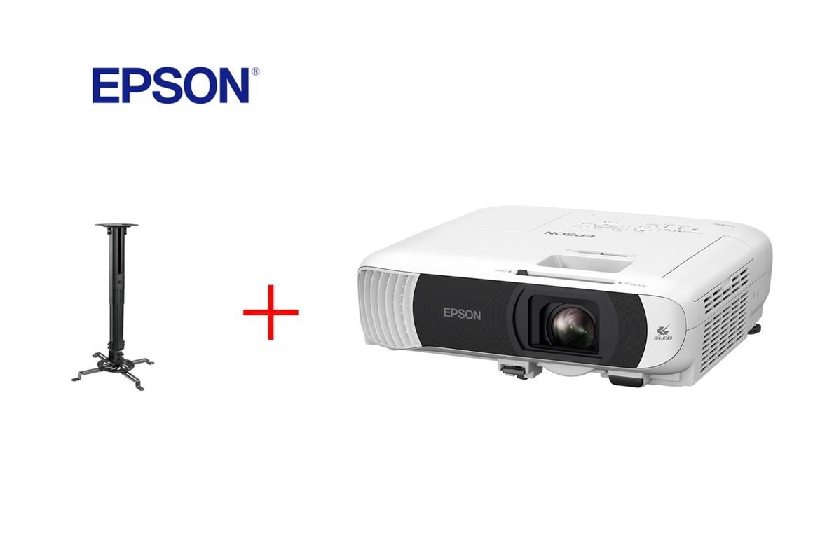 Proyector PowerLite FH54+, FHD, 4100 Lumenes, WiFi, Hdmi + Rack
