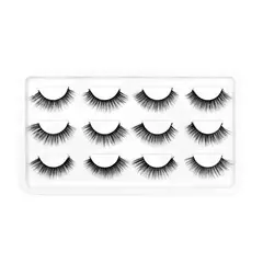 ZZAM - Set Pestañas Postizas en Banda 6D 4 Pares