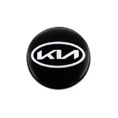 GENERICO - Tapa Central compatible con Aro Kia 58mm (X 1 Unidad)