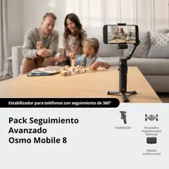 DJI - Pack Seguimiento Avanzado Osmo Mobile 8 Teléfono Gimbal