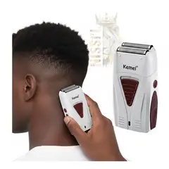 ROHS - MAQUINA AFEITADORA PROFESIONAL RECARGABLE KEMEI 3382