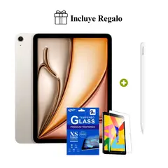 APPLE - IPad Air 11 Chip M4 Wi-Fi ( 2026 ) 128GB - Blanco Estelar + Regalo + Pencil Pro