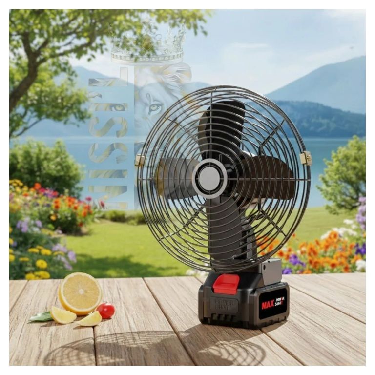 VENTILADOR PORTATIL CON BATERIA ULTRA