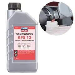 LIQUI MOLY - Refrigerante y Anticongelante KFS 13 Rojo 1LT