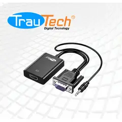 TRAUTECH - ADAPTADOR VGA a HDMI