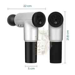 ROHS - Pistola masajeadora muscular gun recargable