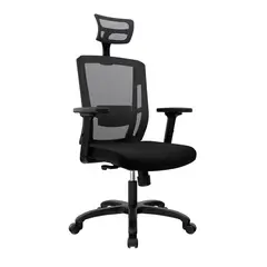 OFIDEAS - Silla Ergonómica Delphi II Presidente Negro Nylon