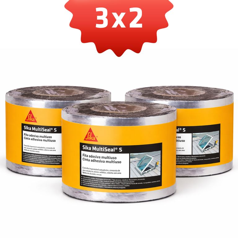 Pack de 3 unidades de Multiseal S/ cinta impermeable