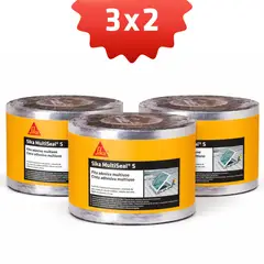 SIKA - Pack de 3 unidades de Multiseal S/ cinta impermeable