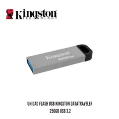 KINGSTON - UNIDAD FLASH USB DATATRAVELER KYSON DTKN-256GB 256GB USB 3.2 GEN 1