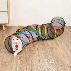CATITO - TÚNEL MALLA GUSANO PARA GATOS