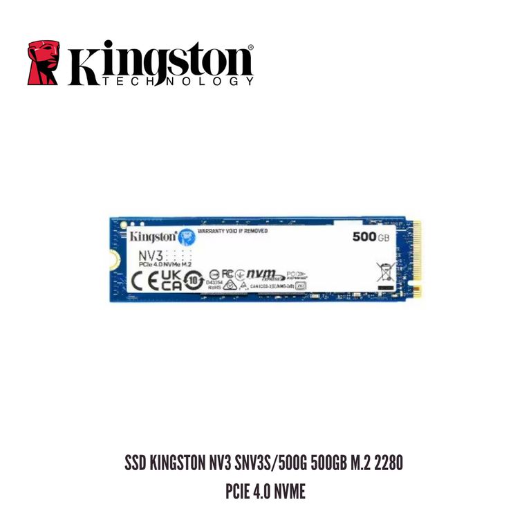 Unidad de Estado Sólido NV3 SNV3S 500G 500GB M.2 2280 PCIe 4.0 NVMe