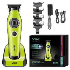 OEM - Máquina Cortapelo Profesional Recargable Trimmer Barba 7200RPM Corte Preciso Trimmer Barba Cabello