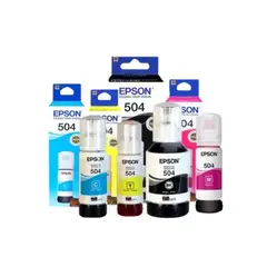 EPSON - TINTAS T504 KIT X 4 COLORES serie L 100%