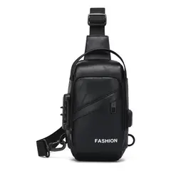 GENERICO - Morral Antirrobo Con Clave Impermeable Carga Usb Pechera