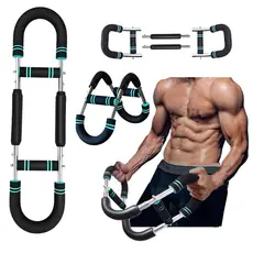 GENERICO - Barra Multifuncional de Ejercicios Twister Torsion U 60-100lb Tren Superior