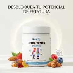 NATURALIZER - Nourify Heightener Gummies - Gomitas de Crecimiento