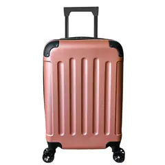 GENERICO - Maleta de Cabina con Clave Carry On 10kg - Rosa