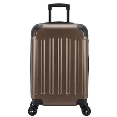 GENERICO - Maleta de Cabina con Clave Carry On 10kg - Marrón