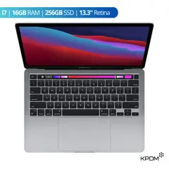 APPLE - MacBook Pro 2019 13.3” i7 16GB RAM + 256GB SSD Gris Espacial Reacondicionado Grado A