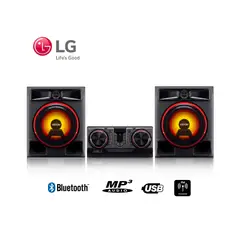 LG - Minicomponente XBOOM CL65 Bluetooth Usb CD - Negro