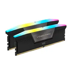 CORSAIR - Memoria UDIMM Vengeance RGB 64GB 2x32GB DDR5-6000 PC5-48000, CL40, 1.35V, Black
