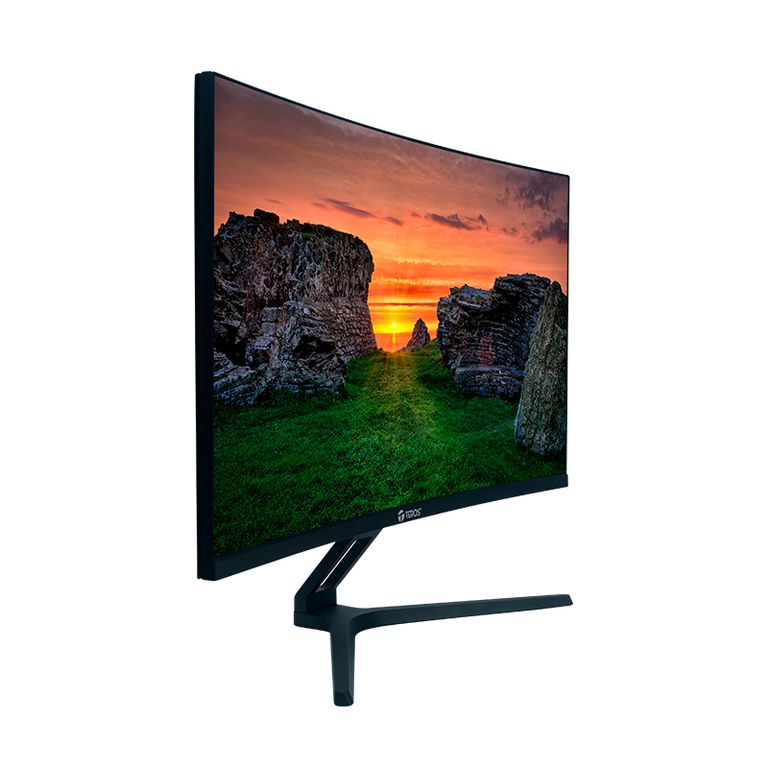 Monitor Curvo TE-2734S, VA FHD 1920 x 1080, 144HZ, 1MS, HDMI, DP, Audio Out