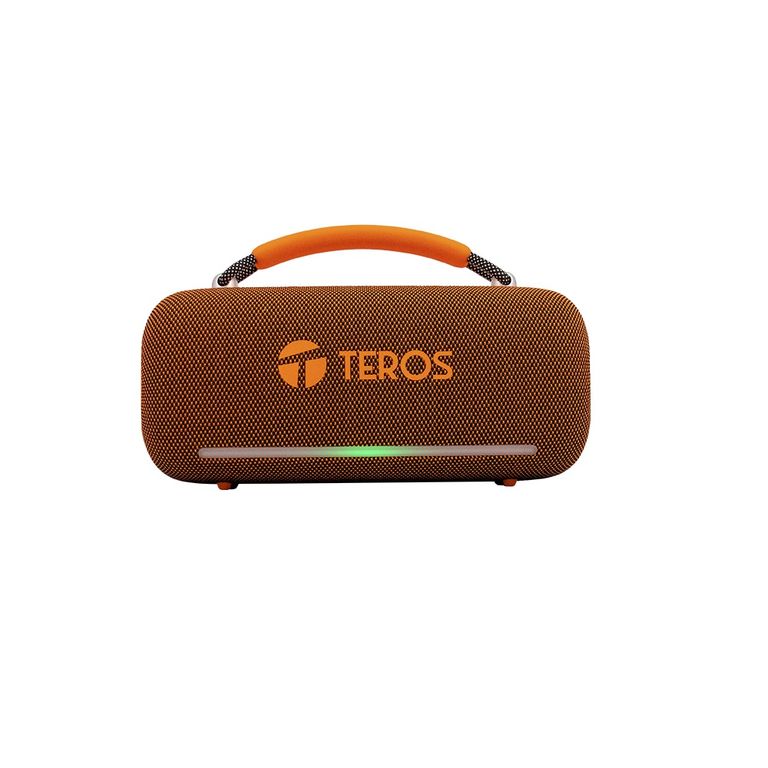 Parlante Vibes VB-6049 60W Inalámbrico BT 5.3 4000 MAH USB Luces LED Naranja