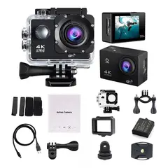 PREMIUM - Cámara Deportiva de acción 4k 16 Mp Wifi Acuático Deportes Videos - SQ-Y02