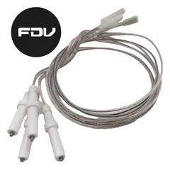 FDV - Repuesto Juego de 04 Bujias de Encendido Electrico para Cocinas