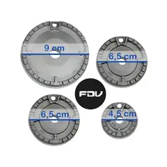 FDV - Set 4 Quemadores Originales