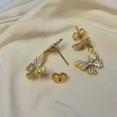 GENERICO - Arete Mariposa Dorada