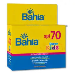 BAHIA - Bloqueador Bahía Super Kids Spf 70+ Sachet 10 Gr. X 20.
