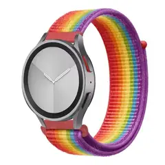 GENERICO - CORREA NYLON VELCRO PARA SAMSUNG GALAXY WATCH 7-6-5-4 FE PRIDE