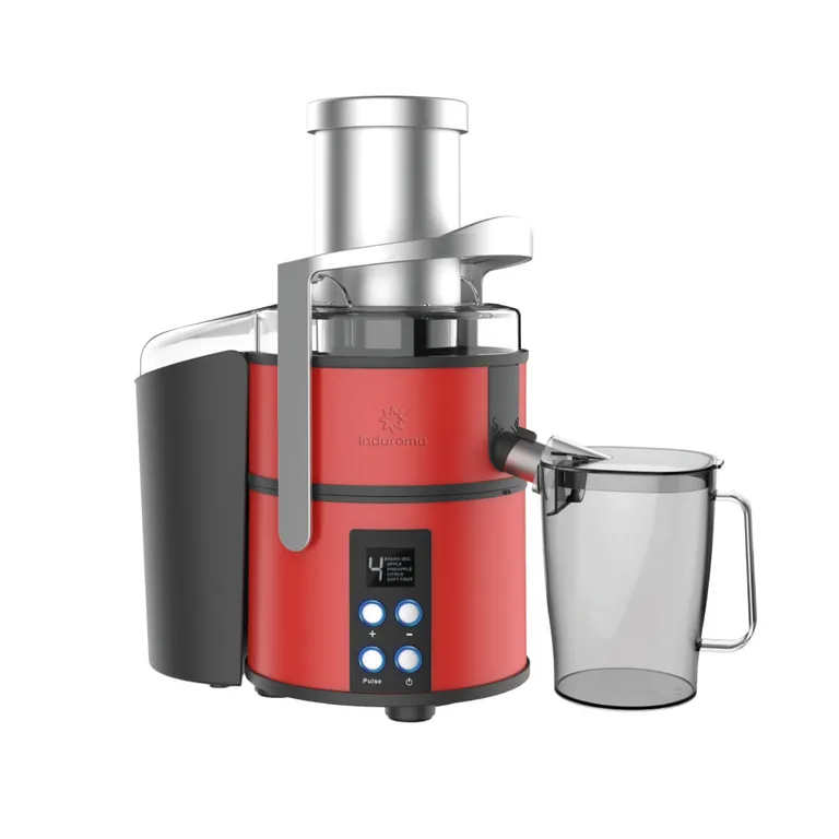 Extractor de Jugos Rojo 1.1L EI 800R Potente y Práctico