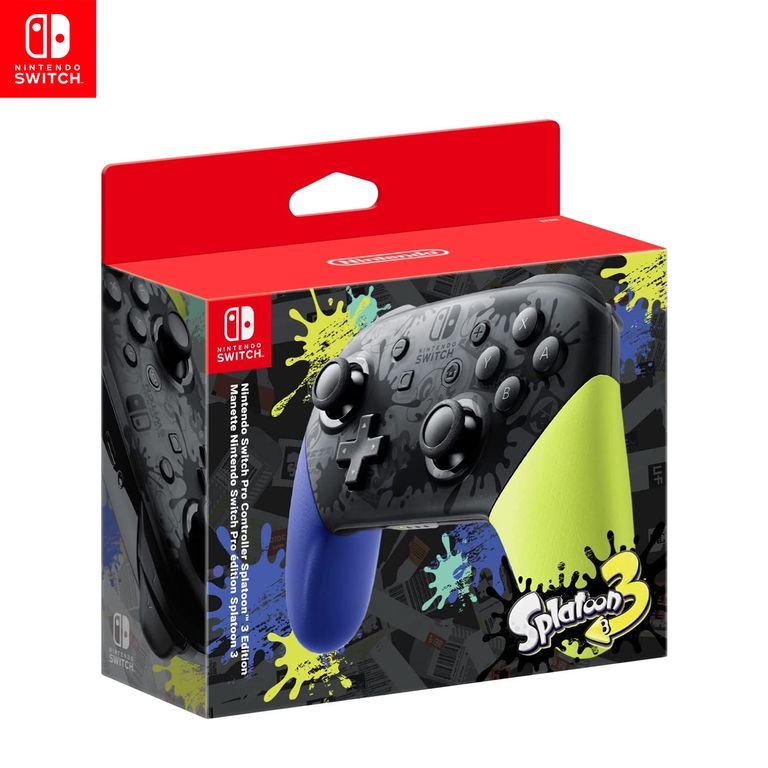 PRO CONTROL SWITCH SPLATOON 3 EDITION