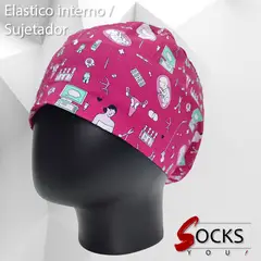 GENERICO - Gorro Medico de uso Clínico, Dental, Enfería o Tecnico - Elastico con nudo - Obstetricia1
