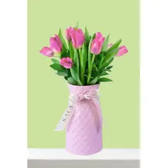 GENERICO - Florero Valeria 10 tulipanes