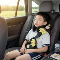 GENERICO - Soporte Ajustable Para Cinturon Seguridad Niños Con Hombrera