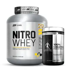 Universe Nutrition - Nitro whey 2.5 Kg Proteina Whey - Chocolate + Creatina Kevin Levrone 500 G