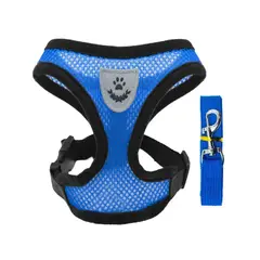 GENERICO - Arnés Y Correa Malla Transpirable Para Perro Pequeño Y Gatos