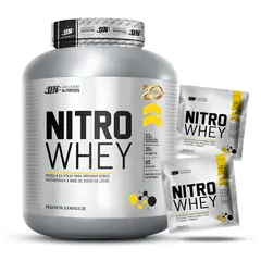 UNIVERSE NUTRITION - Nitro whey 2.5 Kg Proteina Whey - Vainilla + 2 Sachet Nitro Whey