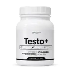 VITAMINA - Gomitas TESTO+ TMX Wellness - Gomitas Precursora de Testosterona Natural - 90 GOMITAS