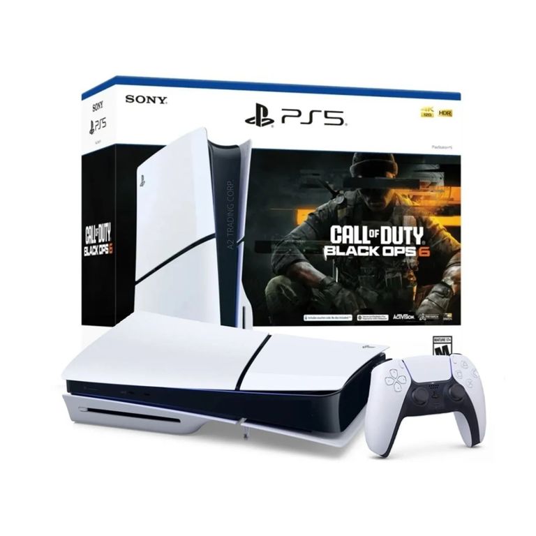 Consola PS5 PlayStation 5 Lector Disco Edition Call of Duty: Black Ops 6 Bundle 1TB