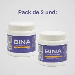 BINA - Bicarbonato de Sodio Premium grado alimenticio multiusos pack 2 und