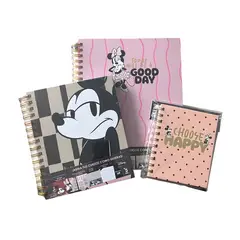 DGNOTTAS - Set x 3 cuadernos dibujo raton