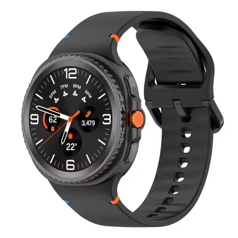 CORREA SPORT PARA SAMSUNG GALAXY WATCH 8 44-40 MM CLASSIC 46 M NEGRO