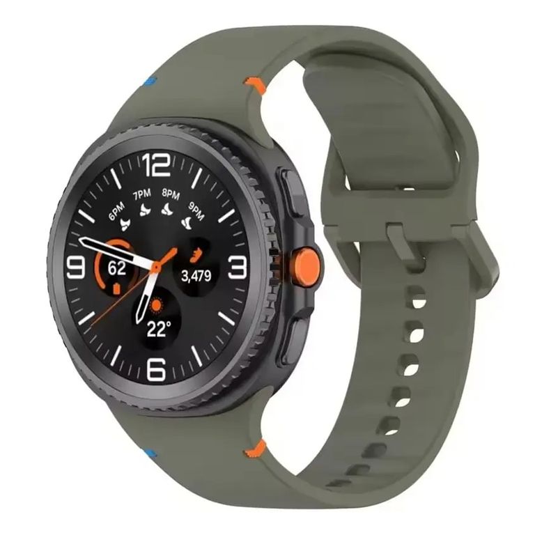 CORREA SPORT PARA SAMSUNG GALAXY WATCH 8 44-40 MM CLASSIC 46 M VERDE OSCURO